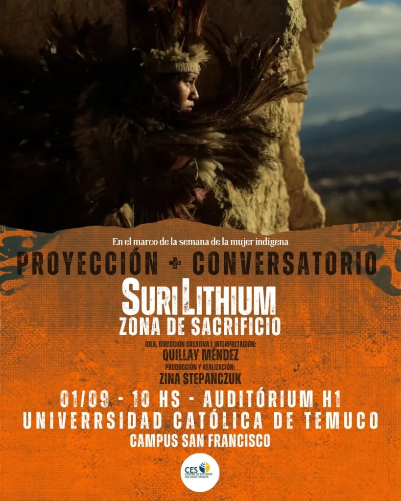 SuriLithium / Zona de Sacrificio — Proyección + Conversatorio, Temuco